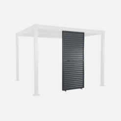 sweeek Persiana con lamelle orientabili 1m in alluminio per pergola bioclimatica