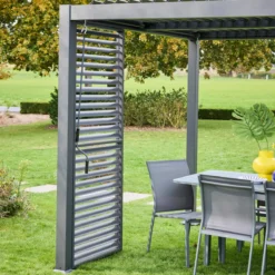 sweeek Persiana con lamelle orientabili 1m in alluminio per pergola bioclimatica