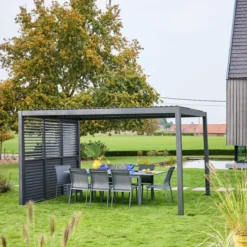 sweeek Persiana con lamelle orientabili 1m in alluminio per pergola bioclimatica
