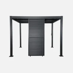 sweeek Persiana con lamelle orientabili 1m in alluminio per pergola bioclimatica