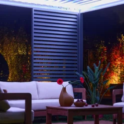 sweeek Persiana in alluminio da 1.3m per pergola a lamelle Triomphe