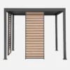 sweeek Persiana 1m in alluminio effetto legno per pergola Triomphe