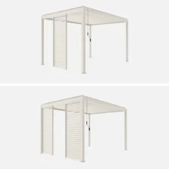 Persiana 1m in alluminio per pergola biocllimatica