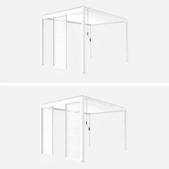 sweeek Persiana 1m in alluminio per pergola biocllimatica