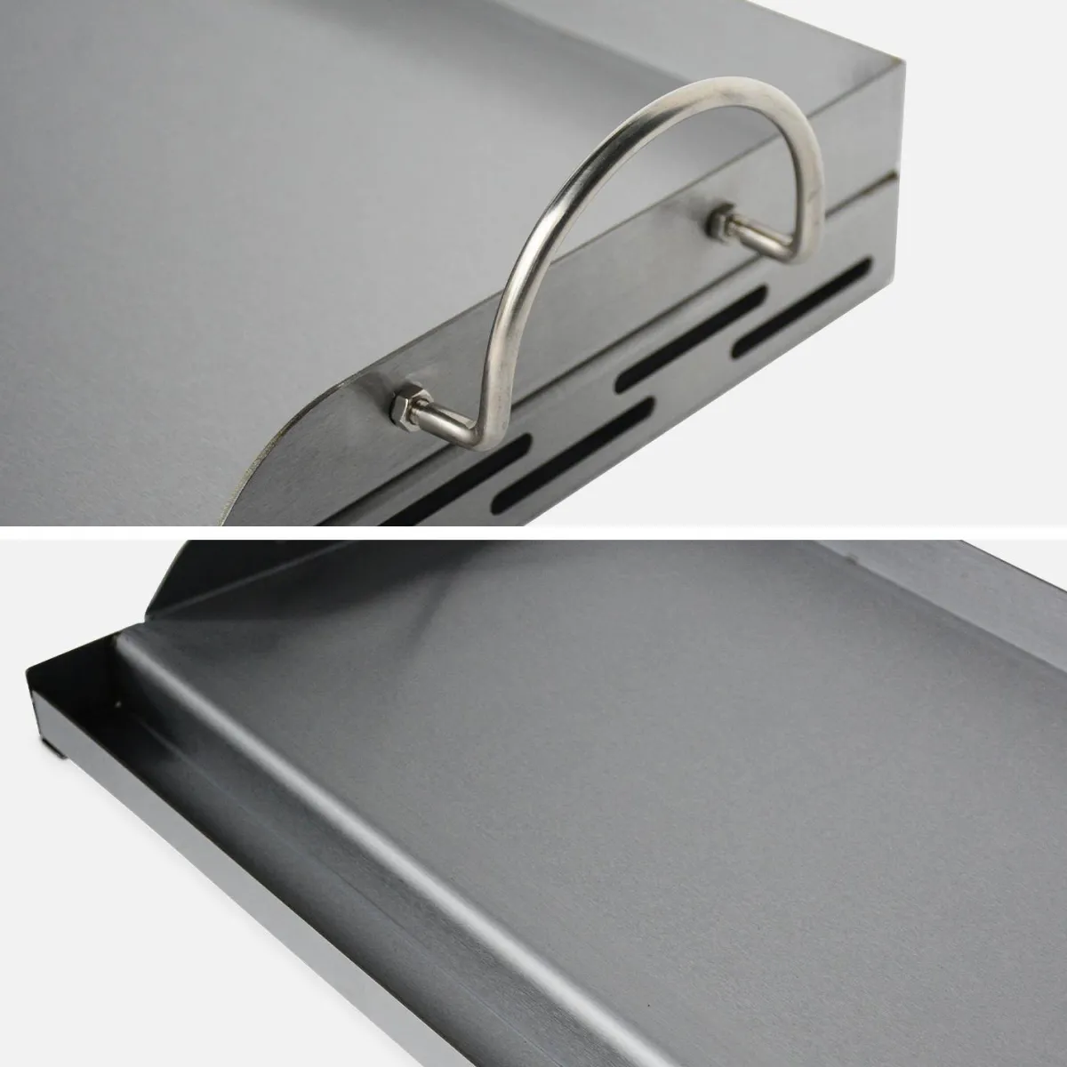 sweeek Piastra di cottura universale per barbecue, 40cm