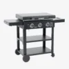 sweeek Piastra plancha a gas a 3 bruciatori con carrello