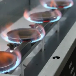 sweeek Piastra plancha a gas a 4 bruciatori con utensili