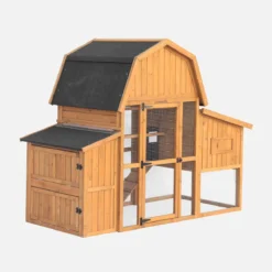 sweeek Pollaio 6 galline legno di abete
