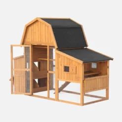 sweeek Pollaio 6 galline legno di abete