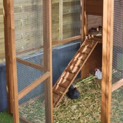 sweeek Pollaio in legno con recinto per 6-8 galline