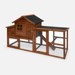 sweeek Pollaio in legno con recinto per 4 galline