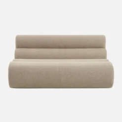 Poltrona bouclé strutturata, 2 posti
