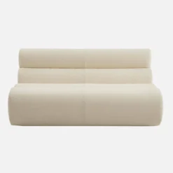 Poltrona bouclé strutturata, 2 posti