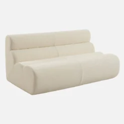 Poltrona bouclé strutturata, 2 posti