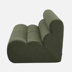 Poltrona bouclé strutturata, 2 posti