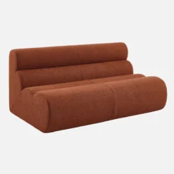 sweeek Poltrona bouclé strutturata, 2 posti