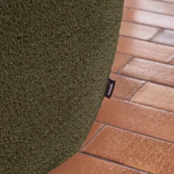 Poltrona bouclé testurizzata, 2 posti
