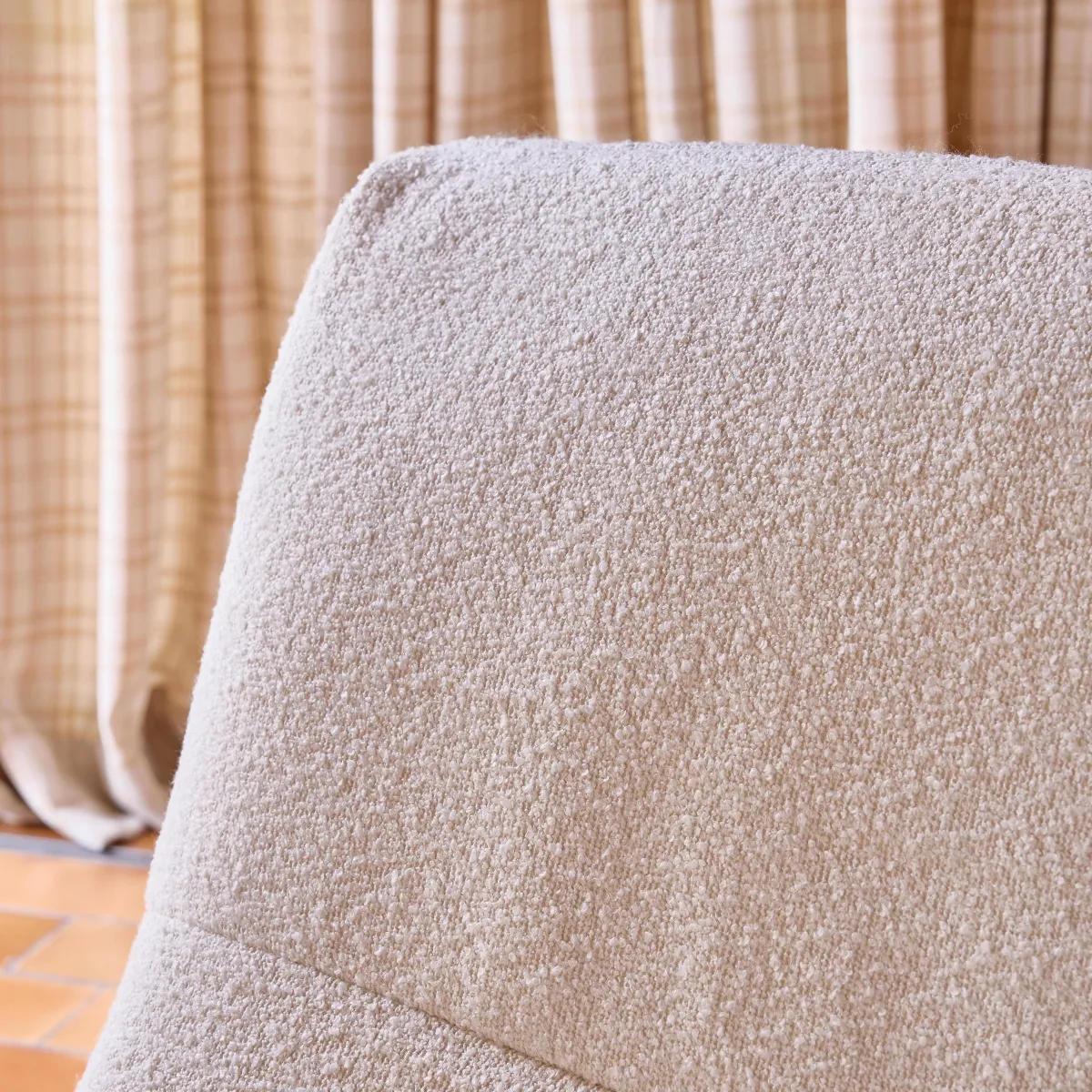 sweeek Poltrona bouclé testurizzata, 2 posti