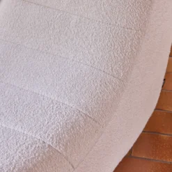 sweeek Poltrona bouclé testurizzata, 2 posti