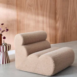 Poltrona effetto alpaca