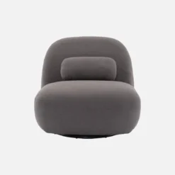 Poltrona girevole 360° bouclé