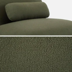 Poltrona girevole 360° bouclé