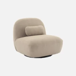 sweeek Poltrona girevole 360° bouclé
