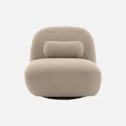 sweeek Poltrona girevole 360° bouclé