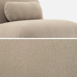 sweeek Poltrona girevole 360° bouclé