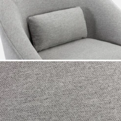 sweeek Poltrona girevole 360° con cuscino