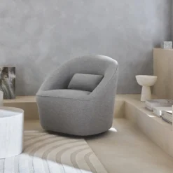 sweeek Poltrona girevole 360° con cuscino