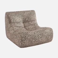 sweeek Poltrona in tessuto leopardato