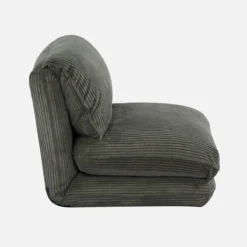 sweeek Poltrona letto convertibile velluto a coste grosse coste
