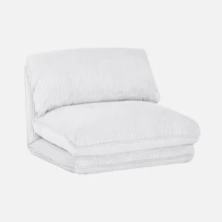 Poltrona letto convertibile velluto a coste grosse coste