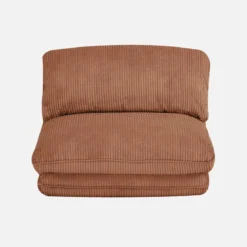 Poltrona letto convertibile velluto a coste grosse coste