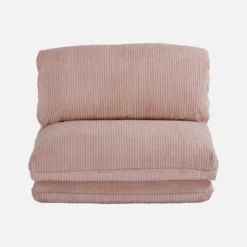 Poltrona letto convertibile velluto a coste grosse coste