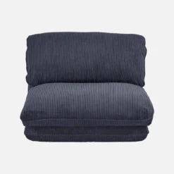 Poltrona letto convertibile velluto a coste grosse coste