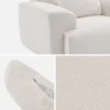 sweeek Poltrona 1 posto tessuto bouclé