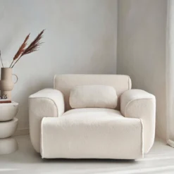 sweeek Poltrona 1 posto tessuto bouclé