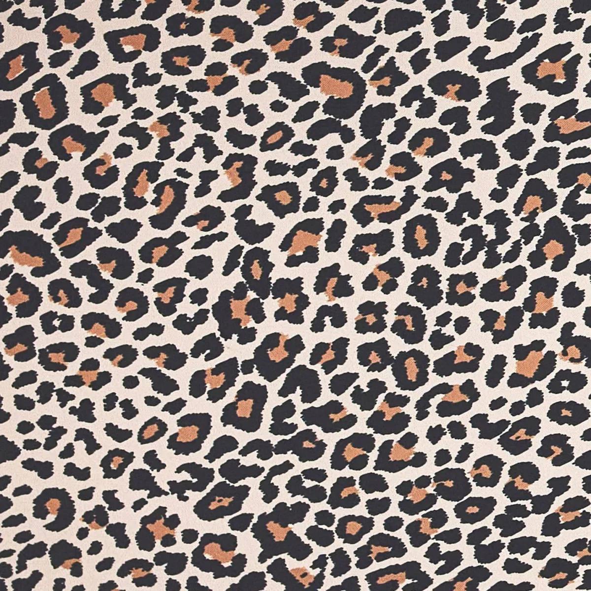 sweeek Poltrona scandinava in legno di hevea e stampa leopardo