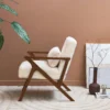 sweeek Poltrona scandinava in legno di hevea