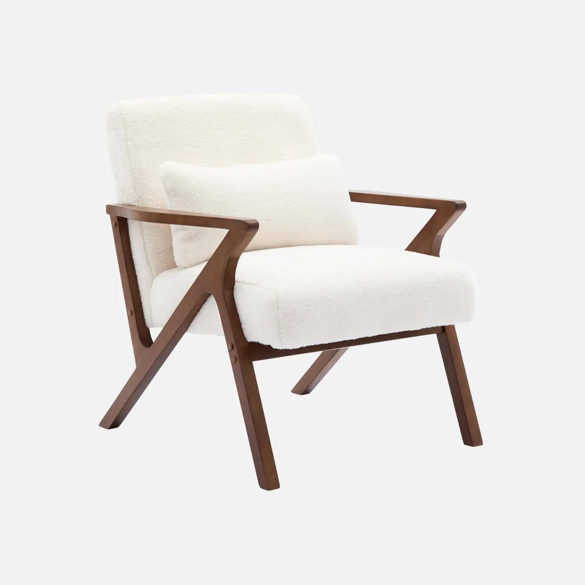 sweeek Poltrona scandinava in legno di hevea