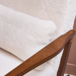 sweeek Poltrona scandinava in legno di hevea