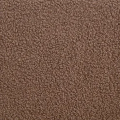 Poltrona scandinava per bambini in tessuto bouclé e legno di hevea