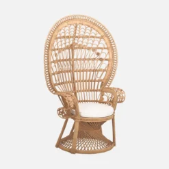 sweeek Poltrona vintage in rattan