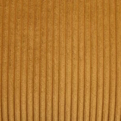sweeek Poltrona vintage in velluto a coste con struttura cromata