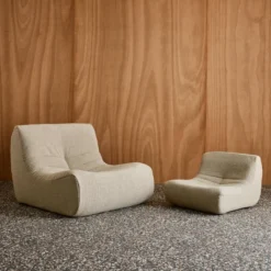 sweeek Poltroncina per bambini in tessuto bouclé testurizzato, 1 posto