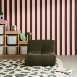 Poltroncina per bambini in tessuto bouclé testurizzato, 1 posto