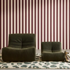Poltroncina per bambini in tessuto bouclé testurizzato, 1 posto
