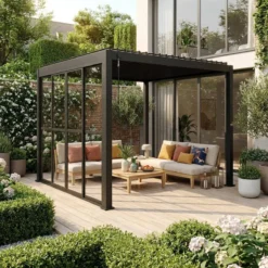 sweeek Porta scorrevole per pergola Triomphe, 3 m